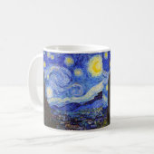 Vincent Willem van Gogh , “ Starry Night ” コーヒーマグカップ (正面左)