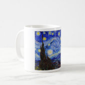 Vincent Willem van Gogh , “ Starry Night ” コーヒーマグカップ (正面左)