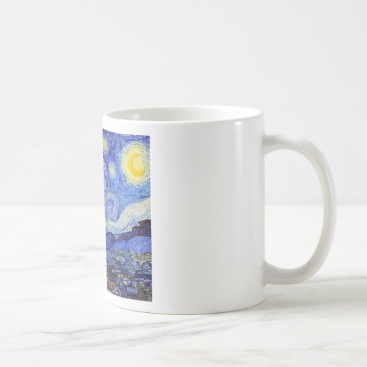 Vincent Willem van Gogh , “ Starry Night ” コーヒーマグカップ (右)