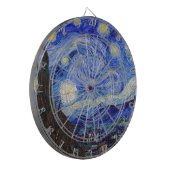 Vincent Willem van Gogh , “ Starry Night ” ダーツボード (正面左)