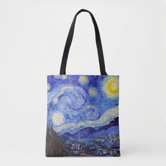 Vincent Willem van Gogh, “ Starry Night ” トートバッグ (正面)