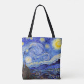 Vincent Willem van Gogh, “ Starry Night ” トートバッグ (裏面)