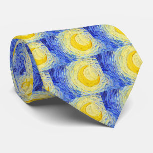 Vincent Willem van Gogh , “ Starry Night ” ネクタイ