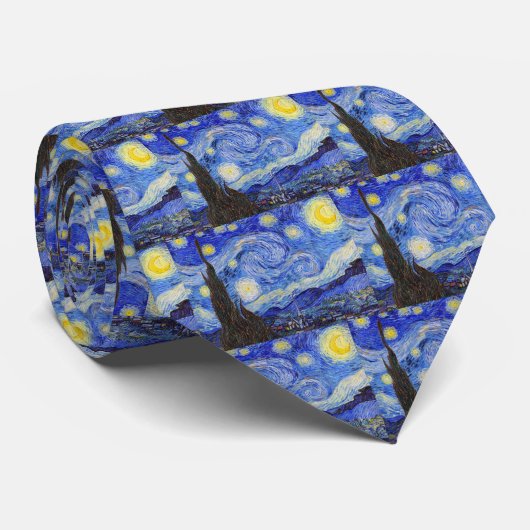Vincent Willem van Gogh , “ Starry Night ” ネクタイ (ロール)