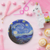 Vincent Willem van Gogh , “ Starry Night ” ペーパープレート (パーティー)