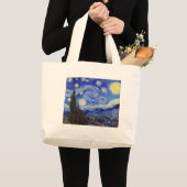 Vincent Willem van Gogh , “ Starry Night ” ラージトートバッグ (正面(商品))
