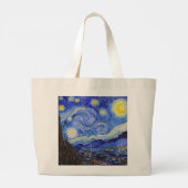 Vincent Willem van Gogh , “ Starry Night ” ラージトートバッグ (裏面)