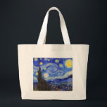 Vincent Willem van Gogh , “ Starry Night ” ラージトートバッグ<br><div class="desc">私はGoghが好きな人のためにこの製品を作りました。</div>