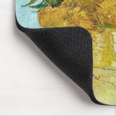 Vincent Willem van Gogh, sunflower マウスパッド (コーナー)