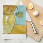 Vincent Willem van Gogh , “ Sunflowers ” キッチンタオル (四つ折り)