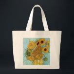 Vincent Willem van Gogh , “ Sunflowers ” ラージトートバッグ<br><div class="desc">私はvan Goghが好きな人のためにこの製品を作りました。</div>