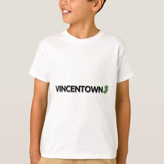 Vincentown、ニュージャージー Tシャツ (正面)