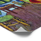 Vincent'S Bedroom In Arles By Vincent Vanゴッホ ポスター (角)