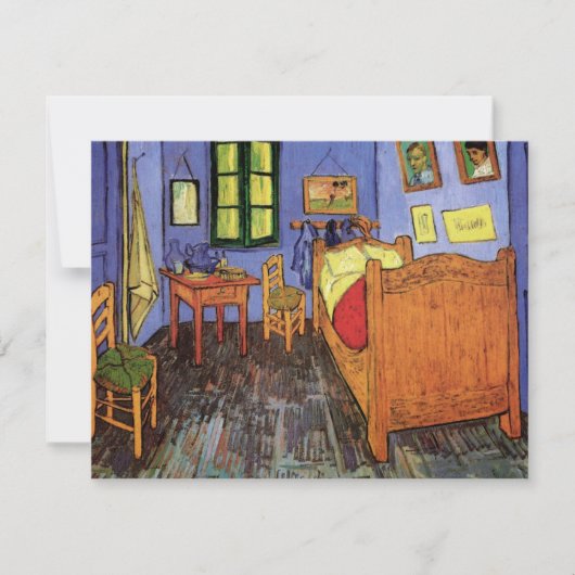 Vincent's Bedroom in Arles by Vincent van ゴッホ (正面)