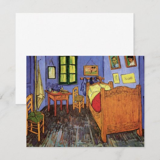 Vincent's Bedroom in Arles by Vincent van ゴッホ (正面/裏面)