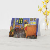 Vincent's Bedroom in Arles by Vincent van ゴッホ カード (黄色い花)