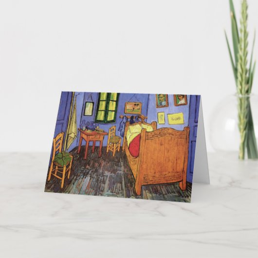 Vincent's Bedroom in Arles by Vincent van ゴッホ カード (正面)