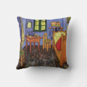 Vincent's Bedroom in Arles by Vincent van ゴッホ クッション (裏面)