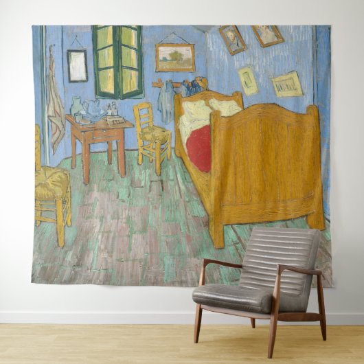 Vincent's Bedroom in Arles by Vincent van ゴッホ タペストリー (インサイチュ(横))
