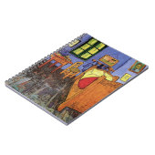 Vincent's Bedroom in Arles by Vincent van ゴッホ ノートブック (左側)