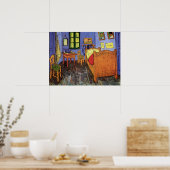Vincent's Bedroom in Arles by Vincent van ゴッホ ポスター (キッチン)