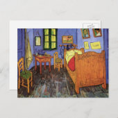 Vincent's Bedroom in Arles by Vincent van ゴッホ ポストカード (正面/裏面)