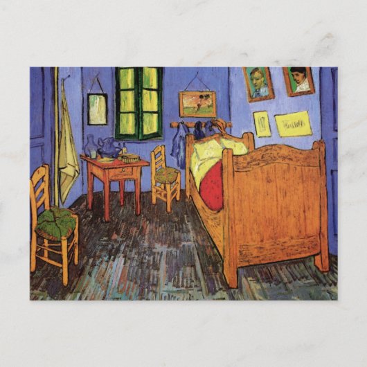 Vincent's Bedroom in Arles by Vincent van ゴッホ ポストカード (正面)