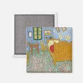 Vincent's Bedroom in Arles by Vincent van ゴッホ マグネット (正面/裏面)