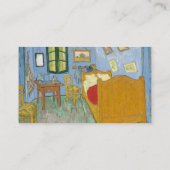 Vincent's Bedroom in Arles by Vincent van ゴッホ 名刺 (裏面)