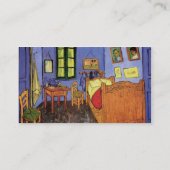 Vincent's Bedroom in Arles by Vincent van ゴッホ 名刺 (裏面)