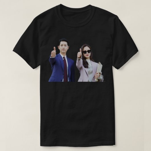 Vincenzoステッカー Tシャツ (デザイン正面)