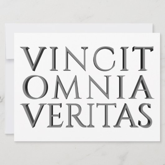 VINCIT OMNIA VERITAS - 光 (正面)