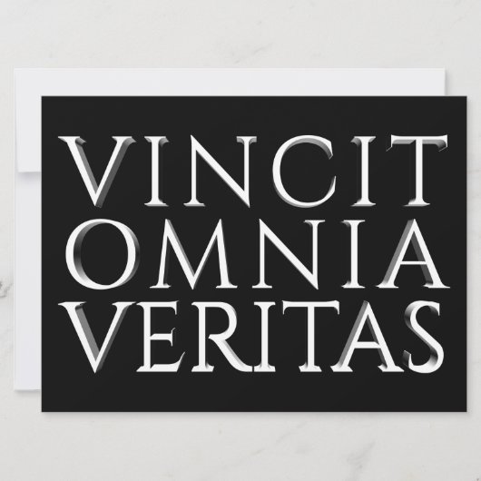 VINCIT OMNIA VERITAS - 光 (正面)