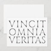 VINCIT OMNIA VERITAS - 光 (正面/裏面)