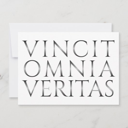 VINCIT OMNIA VERITAS - 光 (正面)