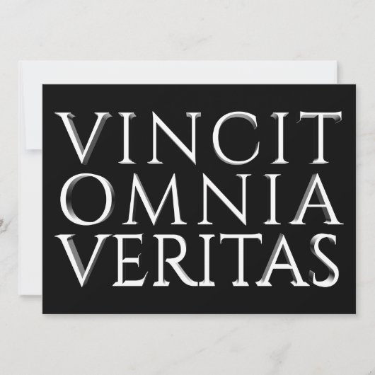 VINCIT OMNIA VERITAS - 光 (正面)