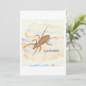 Vinegaroon Greeting Card 招待状 (スタンド正面)