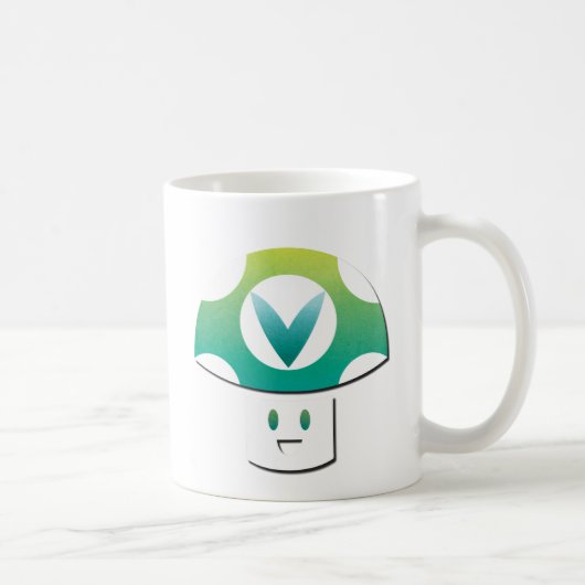 Vinesauceのきのこ コーヒーマグカップ (右)