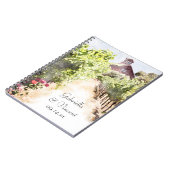 VineyardとRed Barn Water 結婚 color's ノートブック (左側)