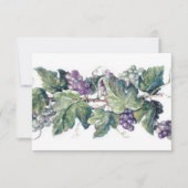 Vineyardの応答カード 出欠カード (正面)