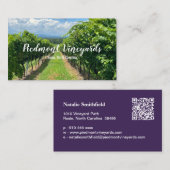 Vineyard名刺テンプレート 名刺 (正面/裏面)