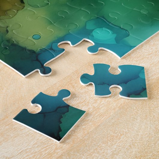 Vineyard Alcohol Ink ジグソーパズル (側面)