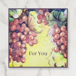 Vineyard Grapes Gift Tag — Orchard Harvest  フェイバータグ