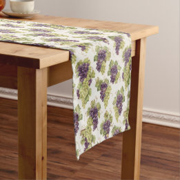 Vineyard Grapes Table Runner – Wine Entertaining ミディアムテーブルランナー