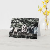 Vineyard Greetingのメールボックス カード (黄色い花)