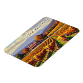 Vineyard in Virginia Shenandoah Valley Postcard マグネット (左側)