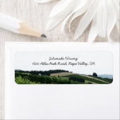 Vineyard Landscapeワイナリーアドレス郵送料無料 ラベル (インサイチュ)