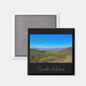 Vineyard Landscape South Africa SA Magnet マグネット (正面/裏面)