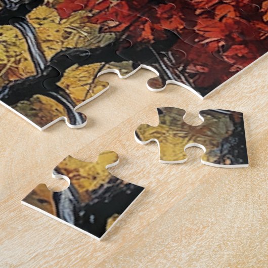 Vineyard Path – Tuscany-insipred jigsaw puzzle ジグソーパズル (側面)