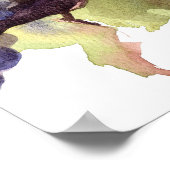 Vineyard Scripture Song of Solomon Merlot Wine ポスター (角)